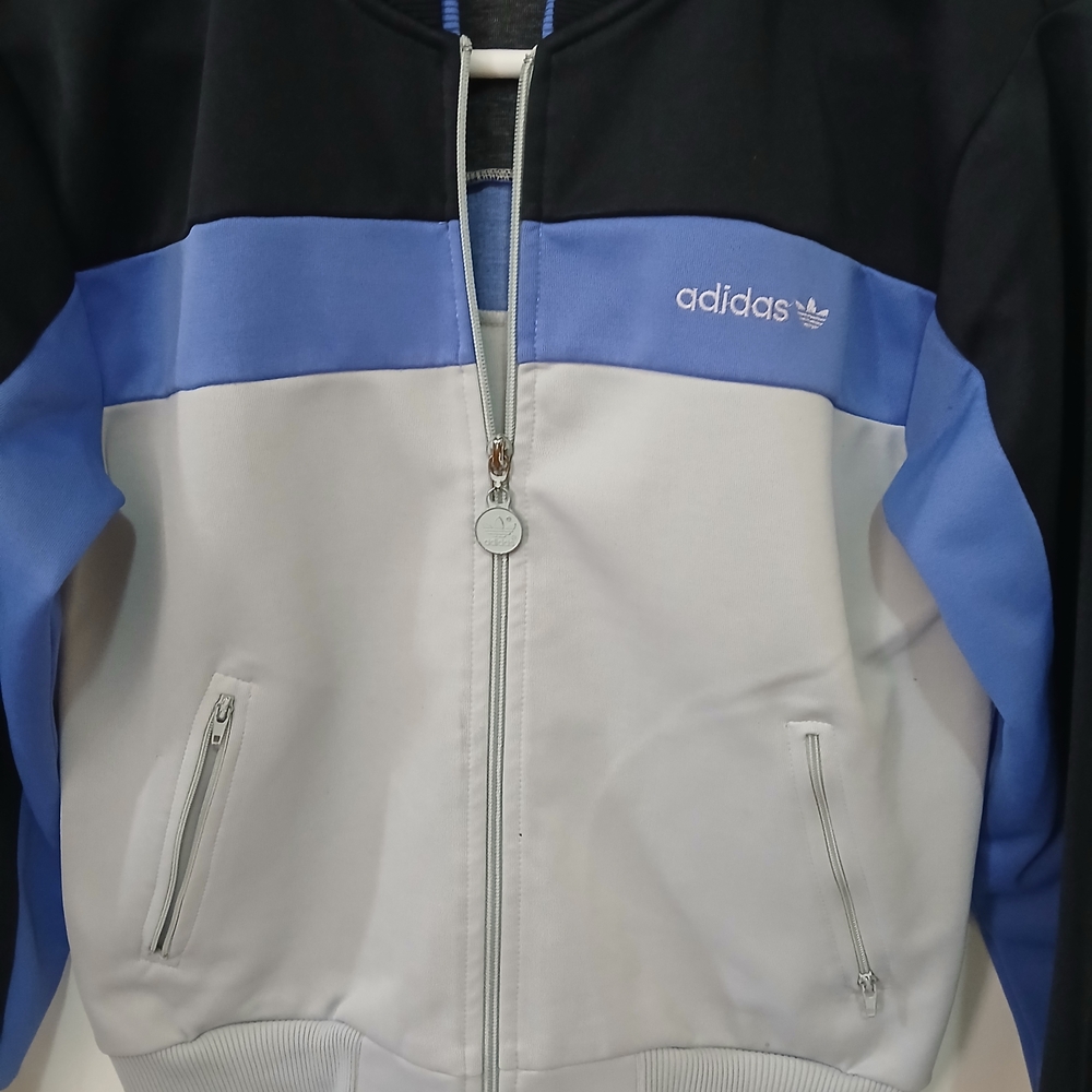Adidas Black and Blue Jacket
